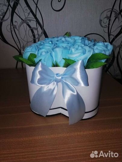 Мыльные букеты из роз