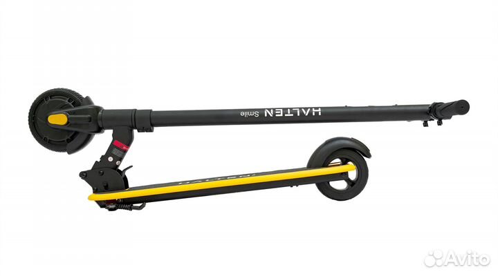 Электросамокат Halten Smile Желтый новый