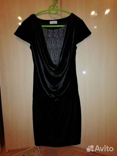 Платье бархат, 46