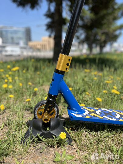 Самокат трюковой Explorer Storm Deluxe Синий