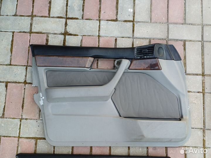 Дверные карты серые BMW E34