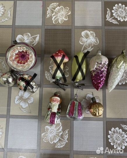 Елочные игрушки СССР