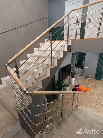 Перила, поручни, ограждения из нержавеющей стали