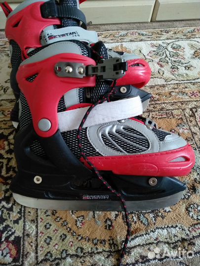 Коньки детские раздвижные 34 37