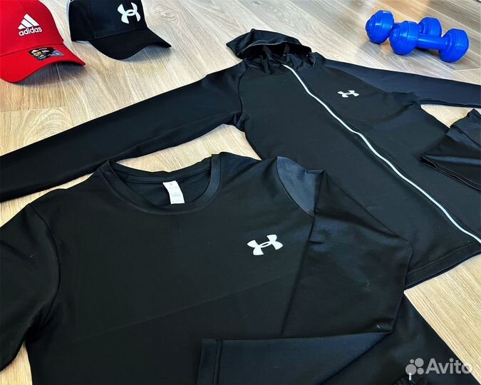 Рашгард Under Armour Black - 5/1, 2/97