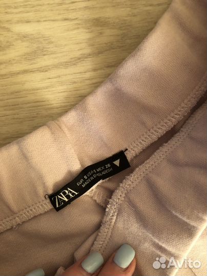 Брюки плаццо zara