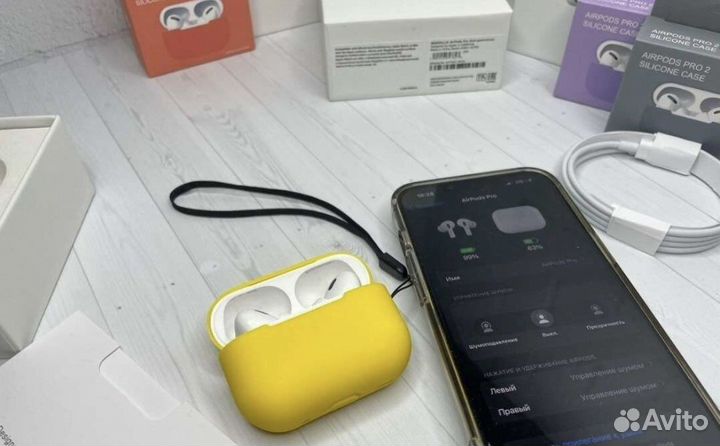 Airpods pro/airpods 3 новые гарантия 2 подарка