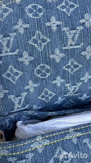 Сумка louis vuitton denim джинсовая