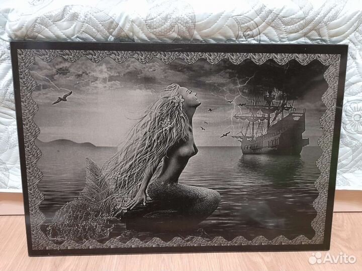 Картина на гранитном камне