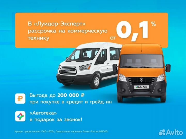 Volkswagen Crafter 2.0 МТ, 2023, 1 300 км