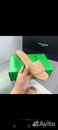 Шлепанцы Bottega Veneta