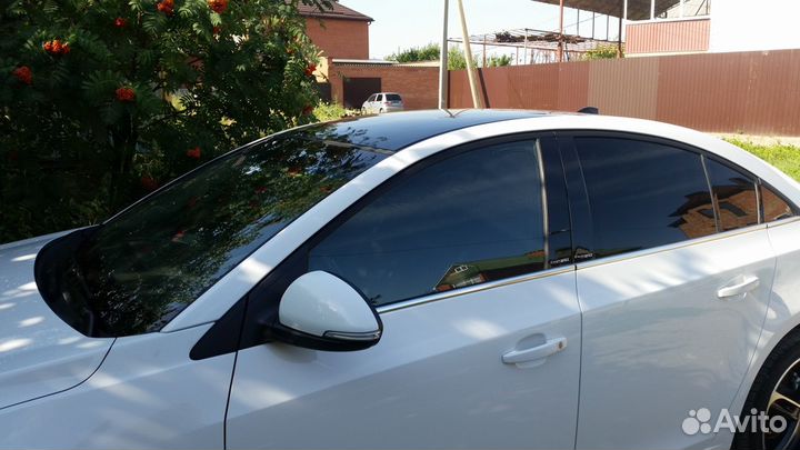 Каркасные шторки на Chevrolet Cruze