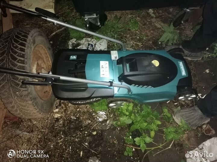 Газонокосилка электрическая бу makita