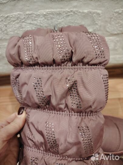 Дутики для девочки 34