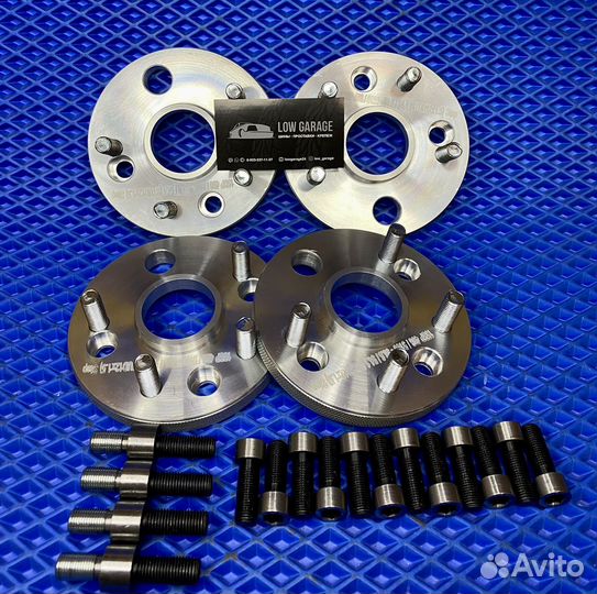 Проставки 4х98-5х100 15мм адаптеры. Ваз, Datsun
