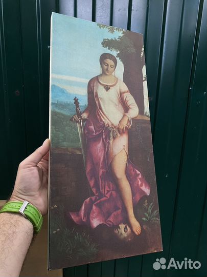 Картина живопись в коробке, люкс состояние