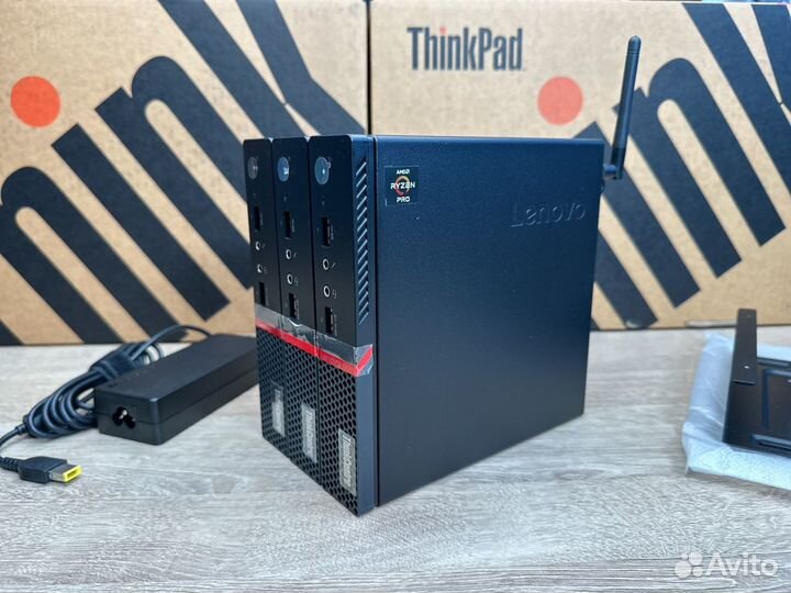 Lenovo ThinkCentre M715q Ryzen 5 16Гб/SSD 500Гб