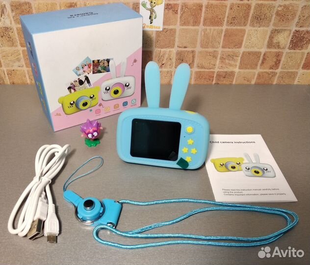 Детский фотоаппарат Зайчик. Новый