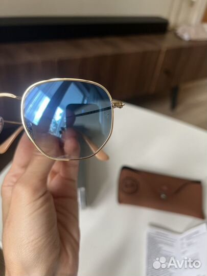 Очки Ray-Ban Hexagonal Flat Lenses RB3548N 001/9O