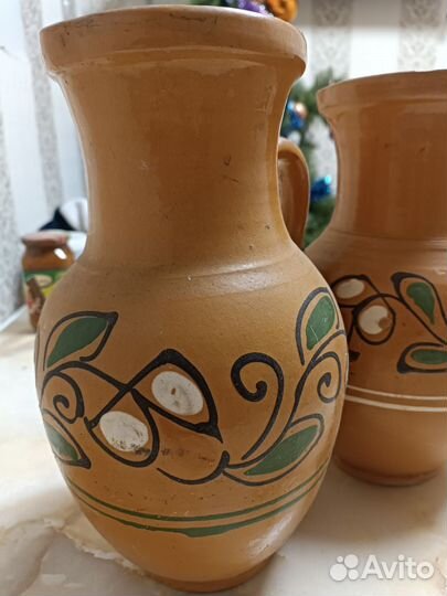 Глиняный кувшин большой СССР