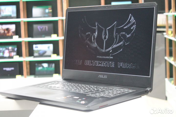 Ноутбук Asus игровой/GTX 1650/8GB/512GB