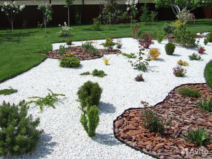 Кора сосновая для мульчирования