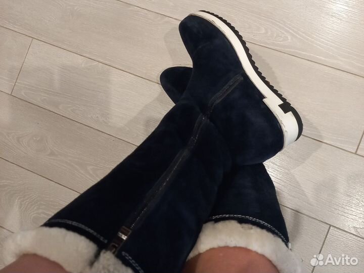 Сапоги зимние дев. 35р