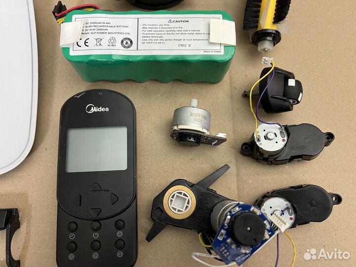 Запчасти робота пылесоса Midea vcr-06 vcr-07