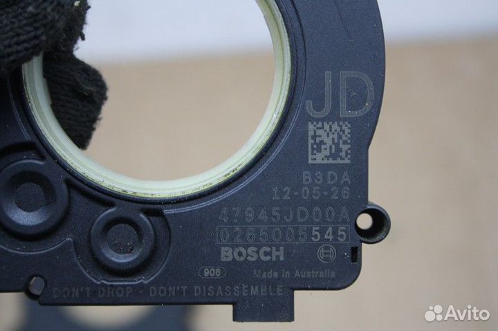 Датчик угла поворота рулевого колеса nissan qashqa