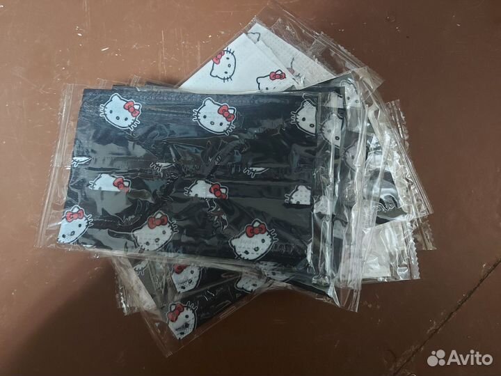 Маски медицинские хэлло-китти