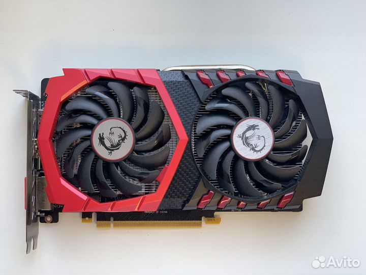 Видеокарта MSI GeForce GTX 1050 Ti 4Гб