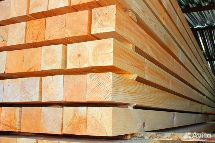 Брус из сосны 100х150мм, гост