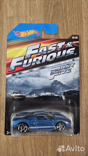 Hot Wheels Ford GT Fast and Furious