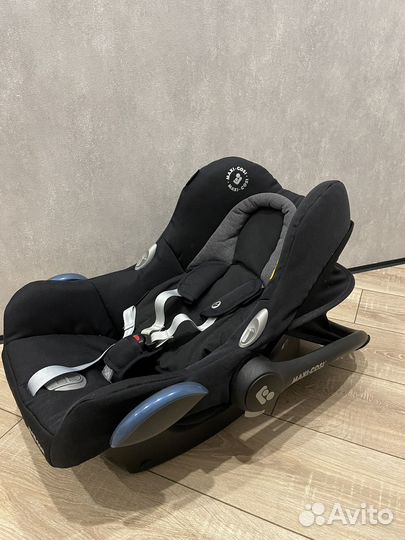 Автолюлька maxi cosi cabriofix, 0-13 кг, черная