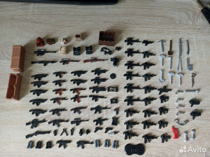 Lego оружие и аксессуары