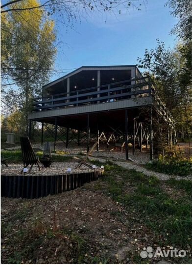 Теплый каркасный дом на дачу, зимний 110 м кв Артикул бф-5179