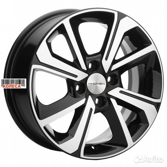 Khomen Wheels KHW1501 6x15 4x98 ET36 Dia58.6 Black