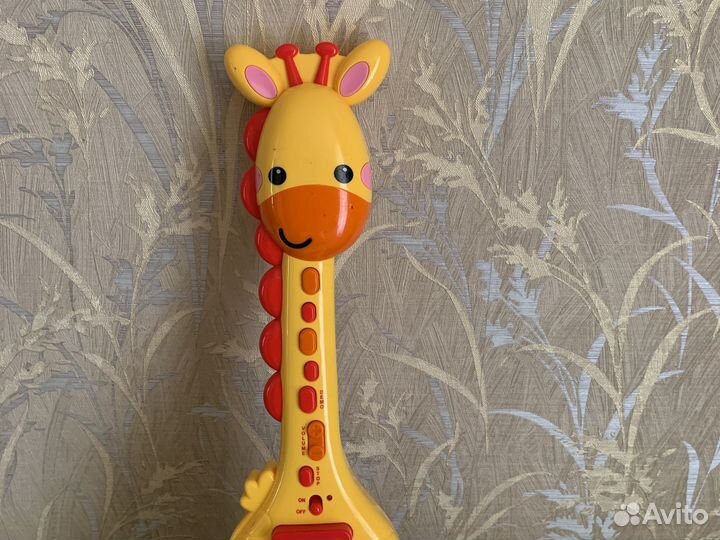 Детская гитара- Жираф fisher price