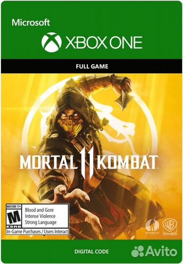 Mortal Kombat 11 Xbox one