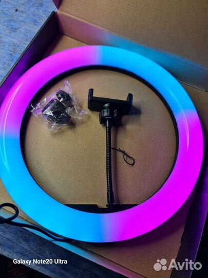 Кольцевая Лампа RGB LED MJ 33