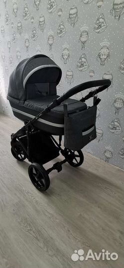 Коляска Adamex Rimini 3 в 1 класса Lux