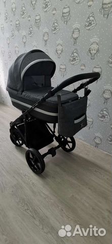 Коляска Adamex Rimini 3 в 1 класса Lux