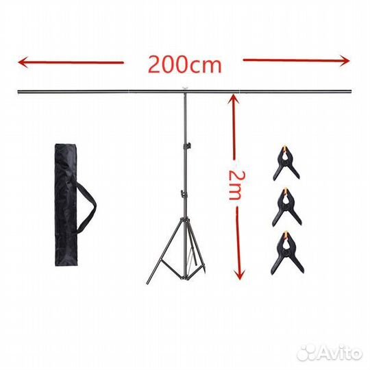 Т образная стойка стенд для фона