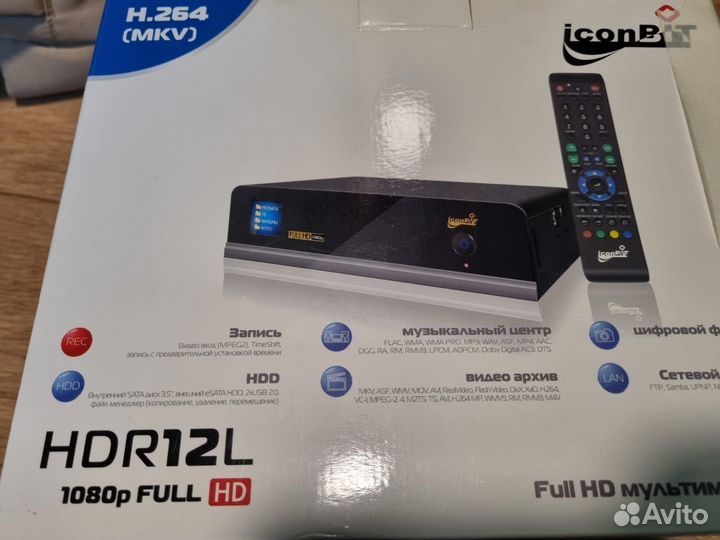 Медиаплеер iconBIT HDR12L