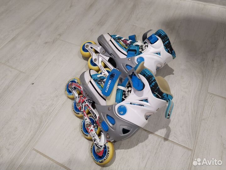 Роликовые коньки детские раздвижные