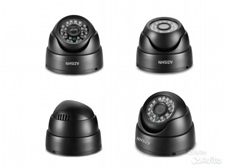 Камеры аналоговые AHD уличные и купольные 1/2/5MP