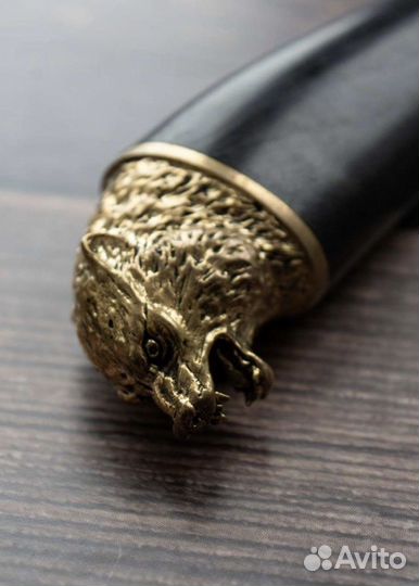 Нож охотничий кованый