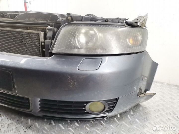 Бампер (ноускат) для Audi A4 B6 R0B2B3F21K1V1