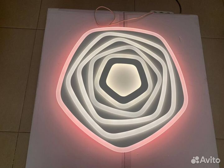 Светодиодная люстра citi LUX с пультом