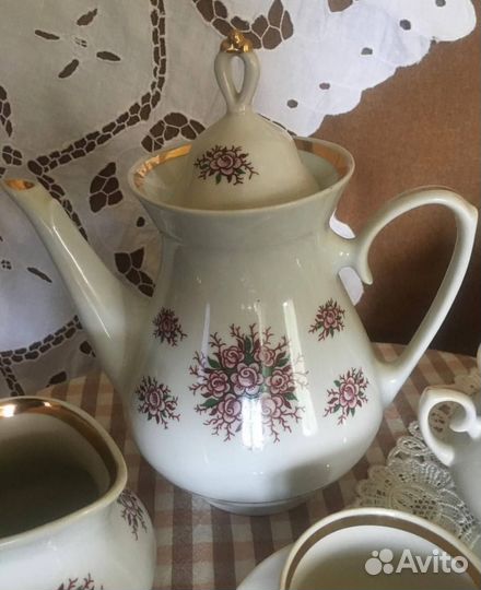 Кофейный сервиз Минского фарфорового завода